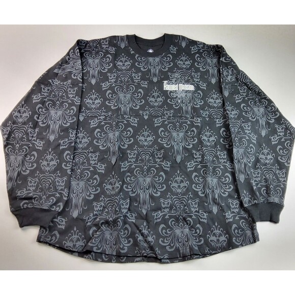 WDW Walt Disney World Spirit Jersey Haunted Mansion Glow In The Dark Size XXL